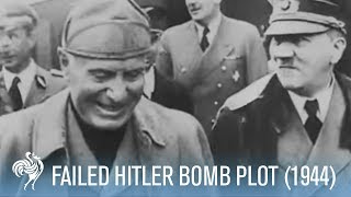 Hitler Assassination Attempt Failed Bomb Plot 1944  War Archives [upl. by Yerfdog]