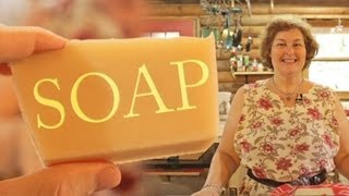 Beckys Homemade Bar Soap Recipe How to Make Soap with Lye [upl. by Faires]