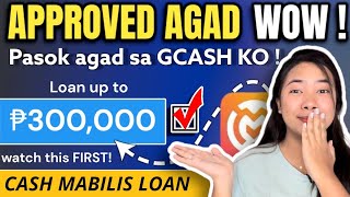 APPROVED AGAD LOAN KO AT PASOK AGAD SA GCASH CASH MABILIS LOAN APP✅ SUBUKAN KO NGA  Alyssa Nevado [upl. by Wilfred]