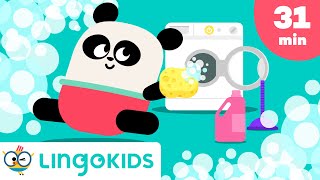 Clean Up Songs 🧹🧼  More Songs for Kids  Lingokids [upl. by Newby201]