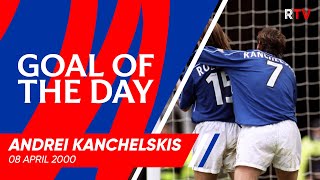 GOAL OF THE DAY  Andrei Kanchelskis v Ayr United 2000 [upl. by Pauly179]