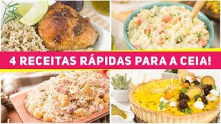 4 RECEITAS para deixar sua CEIA DE NATAL MUITO MAIS GOSTOSA E COMPLETA [upl. by Llerrod]