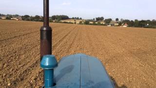 Fordson Power Major rolling in winter wheat 2014 [upl. by Aissenav]