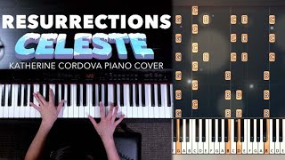 Celeste OST  Resurrections  Katherine Cordova  Piano Tutorial  Piano Cover [upl. by Karb480]