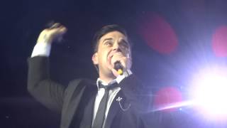 ROBBIE WILLIAMS  Millennium Come Undone  Manchester 29062014 [upl. by Anaher899]