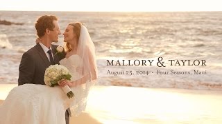 Four Seasons Maui Wedding  Wedding Cinematography by Ohana Films [upl. by Nicol]