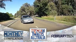 Dash Cam Owners Australia February 2024 On the Road Compilation [upl. by Sigrid]