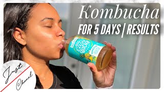 KOMBUCHA For 5 Days amp This Happened [upl. by Guzel]