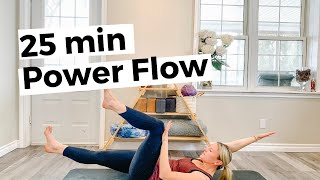 25 Minute Power yoga vinyasa flow  Yoga with Brittany Bryden [upl. by Royal]