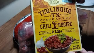 TEXAS CHILI  TERLINGUA TEXAS CHAMPIONSHIP CHILI RECIPE  Gift from Skoggit [upl. by Cammy905]