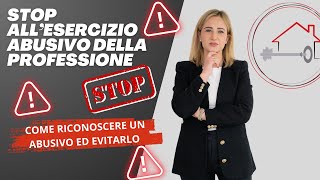 ESERCIZIO ABUSIVO DELLA PROFESSIONE [upl. by Stacee347]