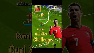 Efootball 2025  CRonaldo vs LMessi Curl ShotChallenge😯 efootball efootball2025 pes shorts [upl. by Adrien807]