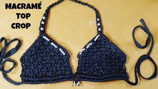 MACRAME TOP CROP [upl. by Christabelle]