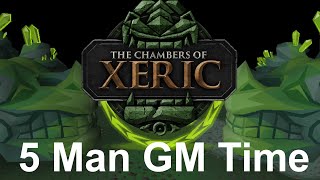 Chambers of Xeric 5 Scale GM Time 111260 [upl. by Negaem135]