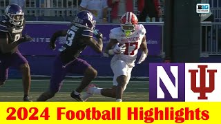 23 Indiana vs Northwestern Football Game Highlights 10 5 2024 [upl. by Corri]