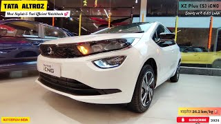 2024 Tata Altroz XZ Plus S iCNG माइलेज 262 kmkg ⛽ The Ultimate CNG Hatchback [upl. by Hound]