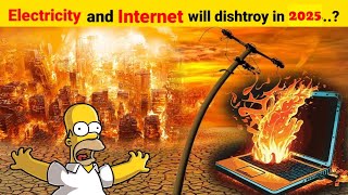 Kya 2025 mein internet khatm hone wala hai  Simpson 2025 predictions in hindi bhavishyavani 2025 [upl. by Irbmac]