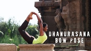 How to do Dhanurasana Bow Pose and variation [upl. by Garrek]