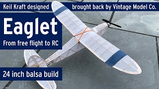 Keil Kraft VMC Eaglet build [upl. by Aisital]