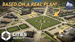 Starting a New City in Cities Skylines 2 Inspired by a Real Master Plan [upl. by Welsh]