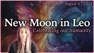 New Moon in Leo  August 4th 2024  Moon Omens [upl. by Placia45]