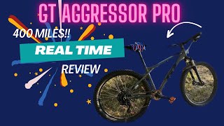 GT AGGRESSOR PRO real time review 400 miles in [upl. by Oika]