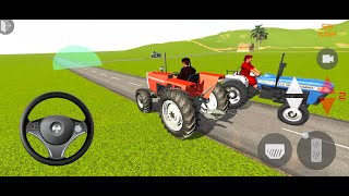 Indian Tractor Driving 3D  Swaraj Tractor Driving Gameplay [upl. by Attenoj]