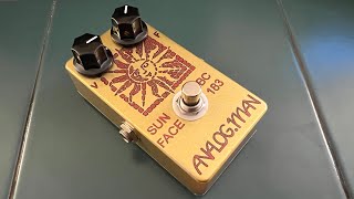 SUNFACE BC183 Fuzz and Ron Ellis Humbuckers [upl. by Anaujd]