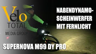 GECHECKT SUPERNOVA M99 DY Pro NabendynamoScheinwerfer [upl. by Enilrae816]