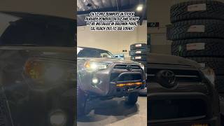 Toyota 4Runner C4 Lo Pro Bumper Warn Winch amp Baja Design S8 Light Bar 88rotorsoffroad [upl. by Henri]