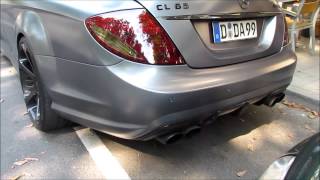 Mercedes CL 65 AMG StartUp and Acceleration Hard Sound [upl. by Yezdnil]