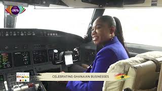 Celebrating Ghanaian businesses Inside the McDan Aviation VIP lounge and private jet Part 2 [upl. by Tecla368]