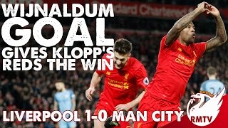 Liverpool v Man City 10  Wijanldum Goal Gives Klopps Reds the Win  Chris Match Reaction [upl. by Yntrok]