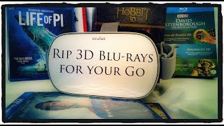 Rip 3D Blurays FOR FREE and watch them on your Oculus Quest and Oculus Go [upl. by Otrebide248]