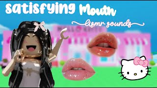 ꒰ Roblox ASMR 🎀 ꒱ Satisfying mouth sounds ୨ৎ relaxing [upl. by Haroppizt]