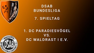 🎯 DSAB EDart Bundesliga  7 Spieltag  1 DC Paradiesvögel vs DC Waldrast I eV 🎯 [upl. by Aneertak]