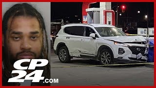 Man accused of firing at vehicles arrested after attempted carjackings shootings in Toronto [upl. by Naivaf955]