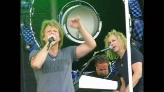 Bon Jovi  Only Lonely Outtake  live from Scheveningen 2010 [upl. by Kubetz]