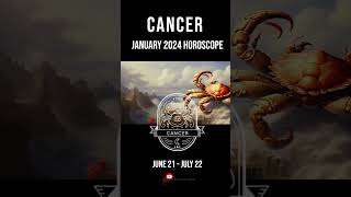 Cancer January 2024 Horoscope  Astrology Forecasts amp Monthly Predictions [upl. by Narmi]