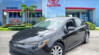 Used 2022 Toyota Corolla Delray Beach FL P323720 [upl. by Ydnil]