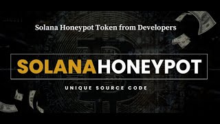 Create Honeypot Token on Solana SOL Fake and Block Liquidity Bot on Solana solana honeypot [upl. by Tulley745]