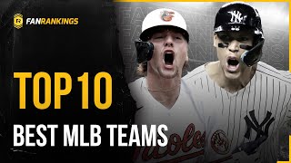 Top 10 Best MLB Teams 2024 Early Rankings [upl. by Maag]