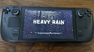 Heavy Rain  Steam Deck Gameplay  WAGGLE LIKE YOU MEAN IT [upl. by Justino]