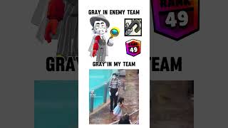 Gray In My Team Meme brawlstars brawlerswhennotbrawling brawlmemes [upl. by Zetnod]