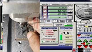 mach 3 machine setup for cutting job cnc mach3 [upl. by Anabel]