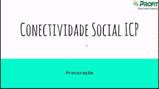 Procuração Eletrônica Conectividade Social ICP [upl. by Raffo901]