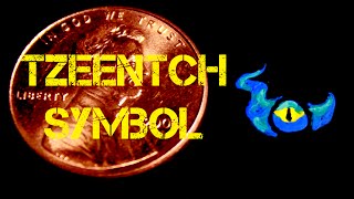 Techniques for Painting a Tzeentch Symbol [upl. by Sula]