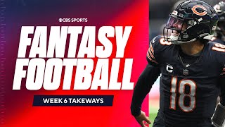 Caleb Williams HEATING UP Marvin Harrison Jr injury IMPACT  Fantasy Football Week 6 Takeaways [upl. by Phaih237]