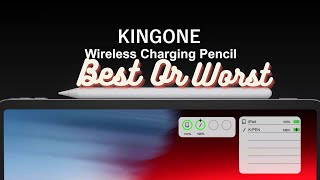 Kingone Magnetic charging Apple pencil in depth compared to Kingone Upgraded Worst Or Best [upl. by Nomal144]