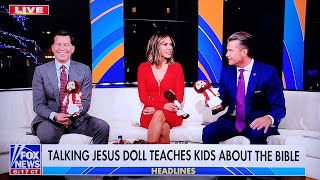 Talking Jesus Doll on Fox amp Friends [upl. by Lipscomb39]